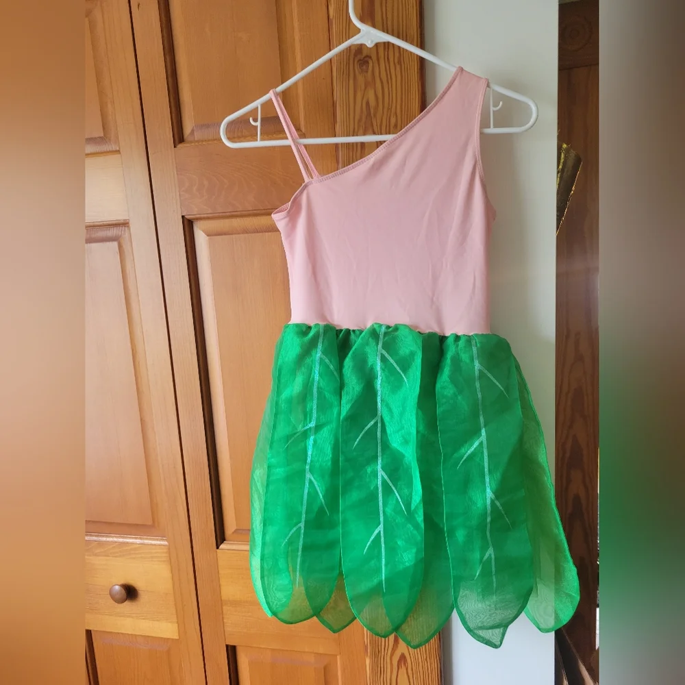 Gymboree 9-10 girls fairy leotard bodysuit costume halloween dress up